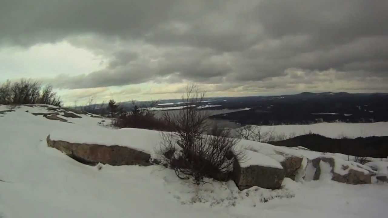 Mount Major (NH) in Winter YouTube