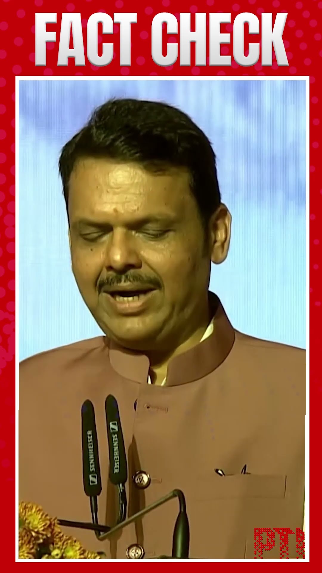 Fact Check: Old Video Of Differently Abled Girl Applying 'Tilak' On Fadnavis Falsely Shared Recently