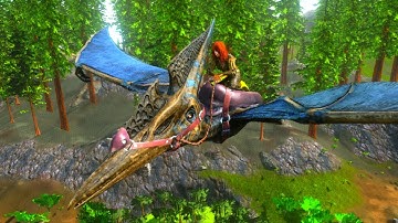 TAMING MAX(450) LEVEL PTERANODON | ARK Survival Evolved Mobile