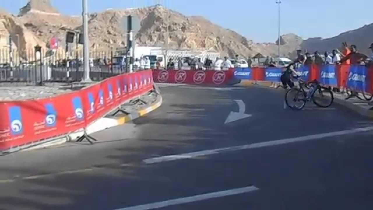 Abu Dhabi Tour - Stage 3 - Wouter POELS crash