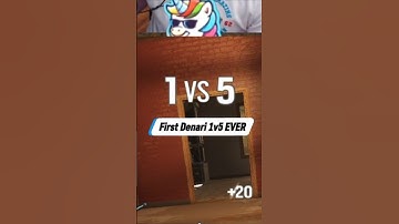 The First Denari 1v5 Clutch of Y10S3 (New R6 Operator)