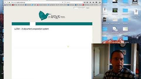 Installing LaTeX on a Mac, part 1