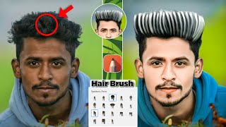 Autodesk Hair Editing Step by Step 2023 | Sketchbook Hair Style Editing | hair style screenshot 2