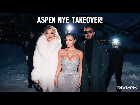 Video “ASPEN TAKEN OVER: Kim Kardashian & Lewis Hamilton Crash Kate Hudson’s NYE Bash!”