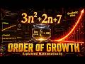 The Maths Behind Order of Growth 🔥 #dsa #algorithms