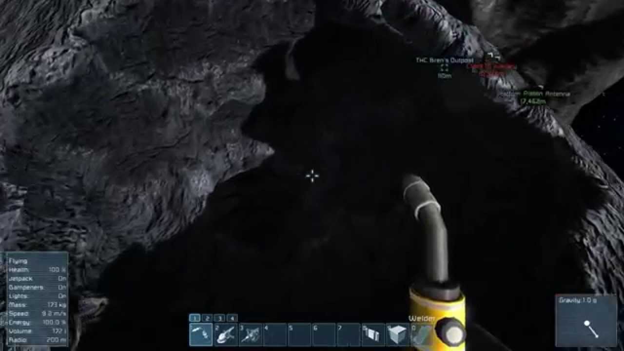 Space Engineers - Ep3 - Getting ready to Build - YouTube