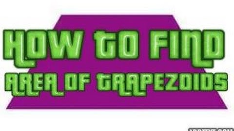SIMPLE EXPLANATION of how to find the area of a trapezoid! GEOMETRY HELP FOR TEST!