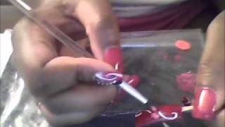 2nd Entry to Dollface22772'S "Be My Valentine" Nail Art Contest
