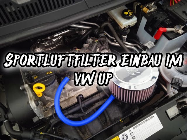 K&N Sportluftfilter Einbauen I VW UP 1,0 Liter 60 PS I 