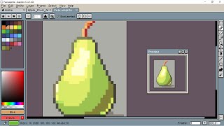 Aesprite Tutorial - Creating a Pear