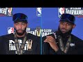 LeBron James &amp; Anthony Davis talks 2023 In-Season Tournament WIN, FULL Postgame Interview