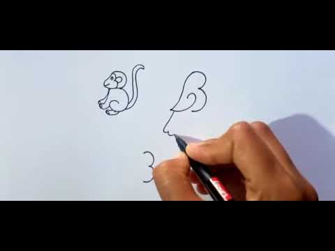 How to Draw Animals from 333 || Animals drawing with easy trick || Step ...