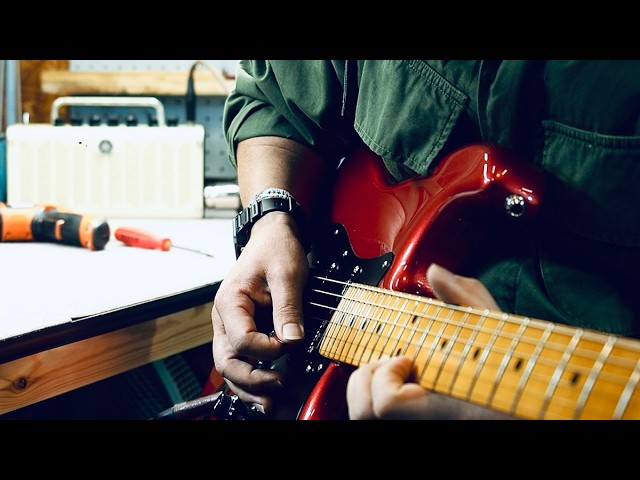 161 チョーキング時の音詰まりを解消（Fender / American UltraⅡ
