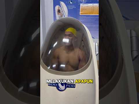 Uji bodyfat kayak Captain America 🔥