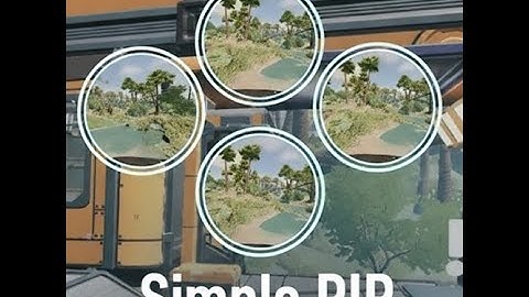 Simple Pip (Picture In Picture) - Testing - Satisfactory Mods
