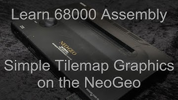 Simple Tilemap Drawing on the NeoGeo - 68000 Lesson S6