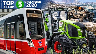 TOPS UND FLOPS: Die 5 besten und schlechtesten SIMULATOREN 2020! | Feuerwehr, Offroad, Tram und mehr