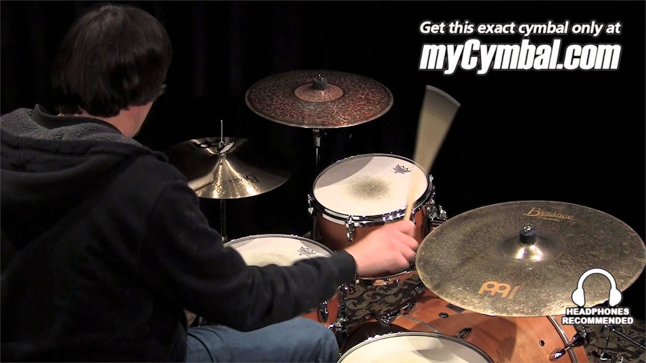 Meinl 21" Byzance Extra Dry Mike Johnston Signature Transition Ride Cymbal (B21TSR-1012014M)