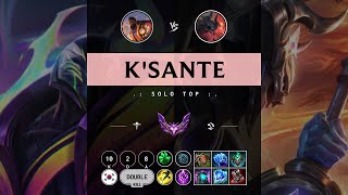 K'Sante Top vs Aatrox - KR Master Patch 14.10