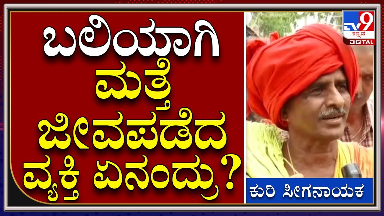 Special Jatre: ಬಲಿಯಾಗಿ ಮತ್ತೆ ಜೀವ ಪಡೆದ ಕುರಿ ಸೀಗನಾಯಕ ಹೇಳಿದ್ದೇನು? | Tv9 Kannada