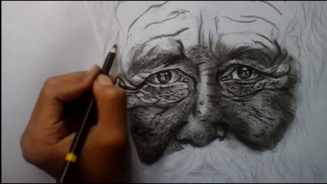 Featured image of post Sketch Old Man Drawing - Sketch made with graphite pencil on paper.