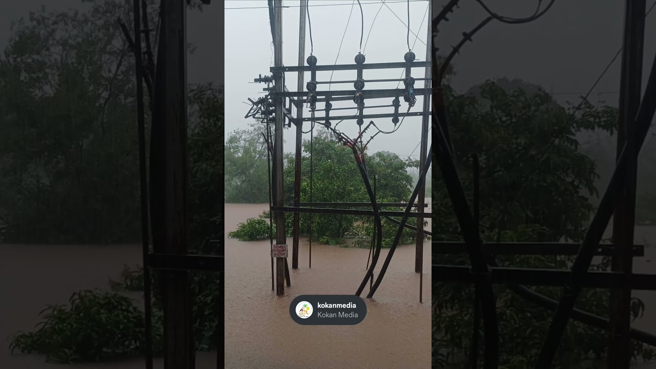 जगबुडी नदीचे पाणी शिरले खेड शहरात । ५ जुलै २०२६