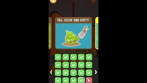 Dig This 184-19 QUICK AND DIRTY Level 19 Walkthrough Solutions