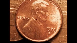 1978 D Lincoln Penny (Mintage 4.3 B...