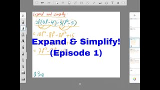 Math Tee-cher: Episode 1 Expansion and factorisation of Algebraic expressions