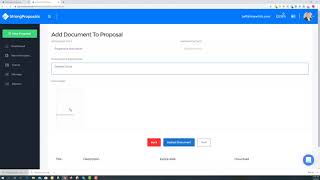 How To Add Documents to Your Proposal