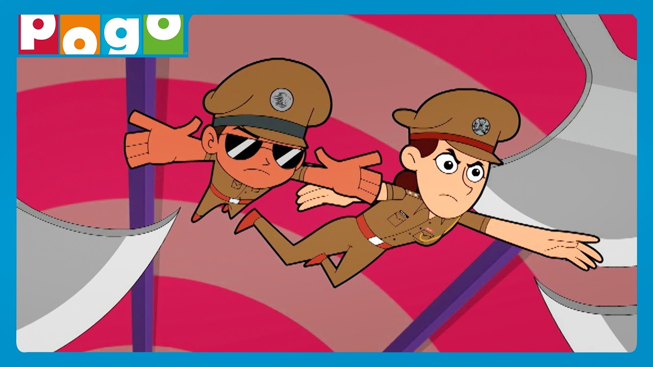 Mela in Danger!💪⚡| Little Singham👦🏻| Cartoon In Hindi🤩| Cartoon for Kids✨| @PogoChannel