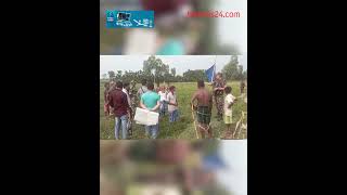 পাটগ্রাম সীমান্তে খুঁটি বসাতে এসে বিজিবির বাধায় পিছু হটল বিএসএফ | bdnews24