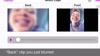 Video star tutorial (How to blur behind the video)