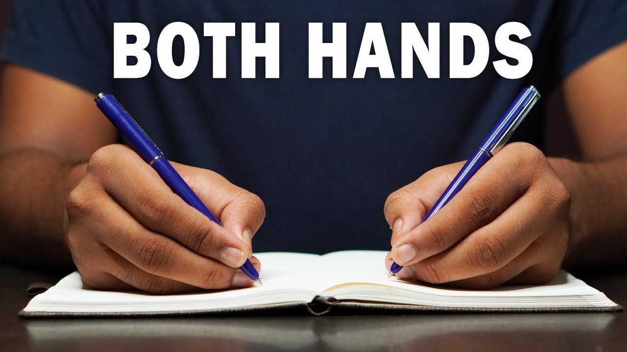 can you learn to write with both hands