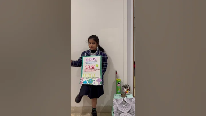 🌍 Reduce, Reuse, Recycle | A Young Changemaker’s Speech to Save the Planet! ♻️