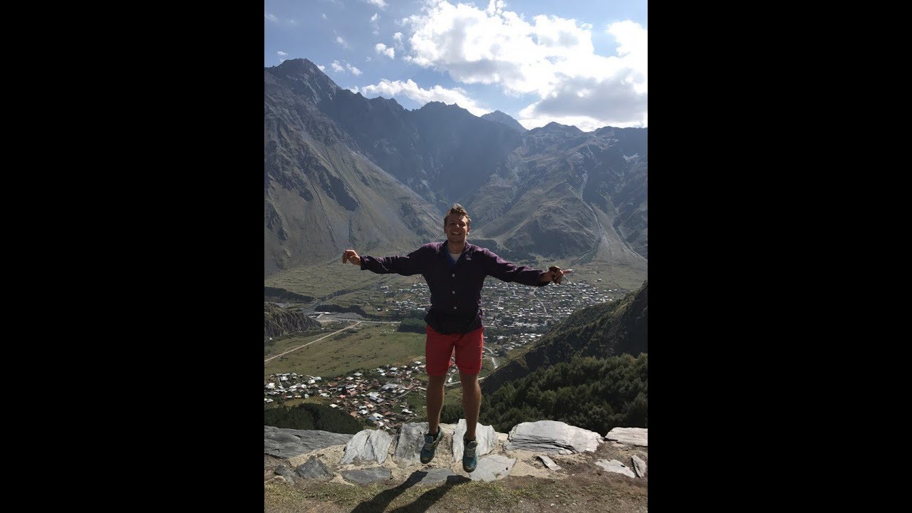 Подъем к Казбек, ледник, степанцминда