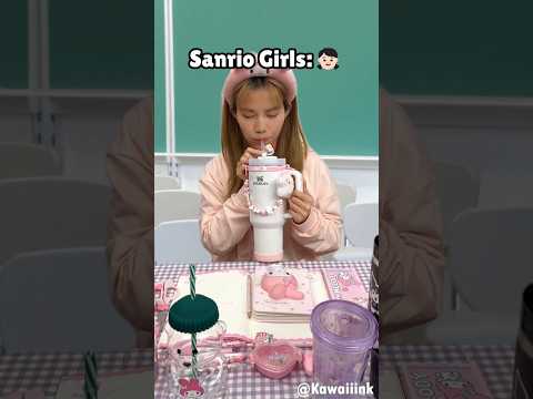 Sanrio Girls vs Sanrio Boys: Which one are you?🥤