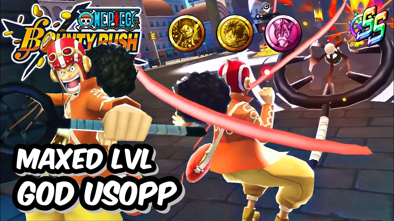 GOD USOPP MAX LEVEL GAMEPLAY ON SS LEAGUE | ONE PIECE BOUNTY RUSH | OPBR