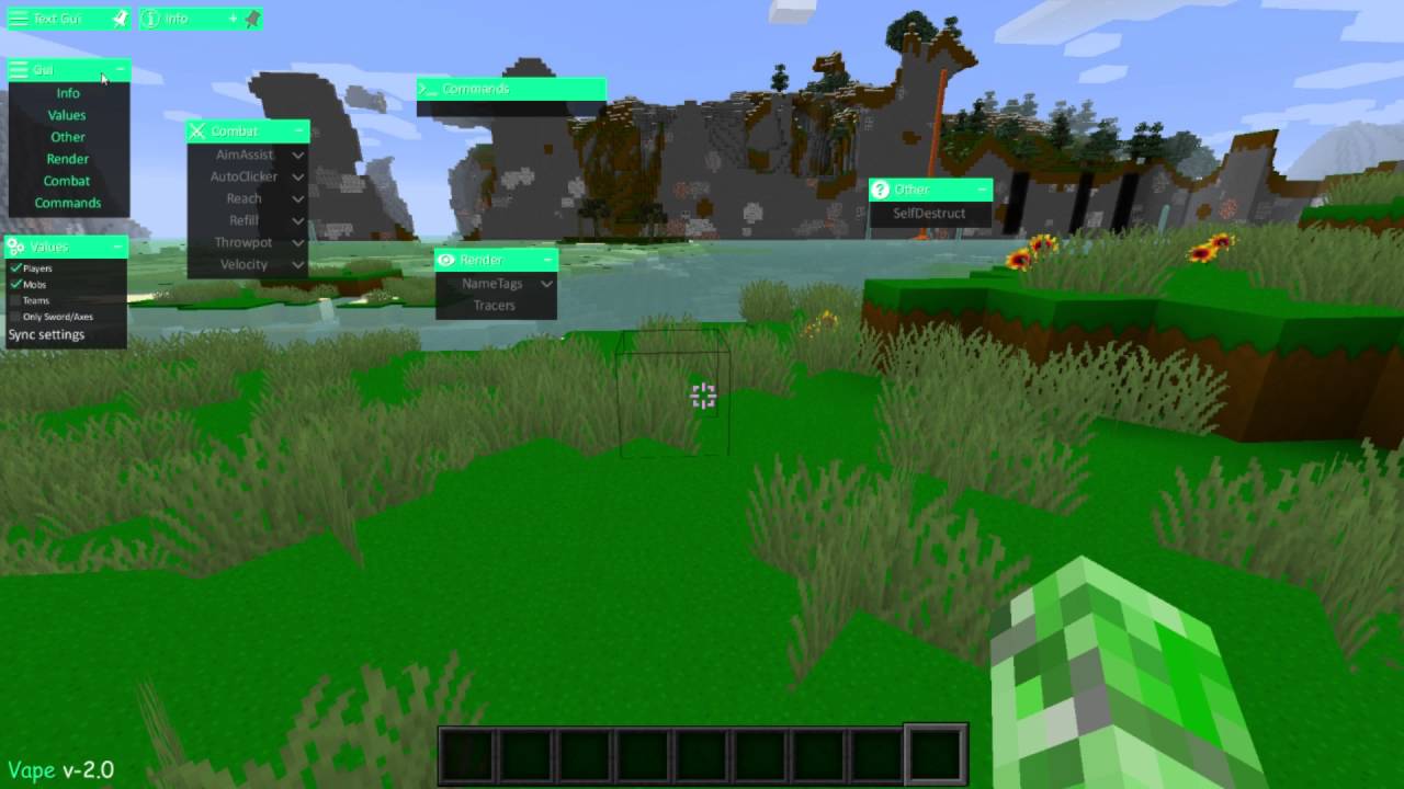 VAPE 2.0 IS OUT!! Injectable 1.7 and 1.8 Ghost Client [EDIT - 2.01 came out aswell]