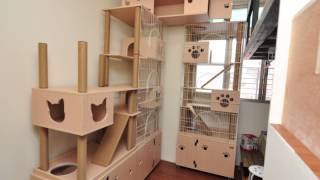 【商品】手作貓跳台G-20141103-4｜MOMOCAT摸摸貓