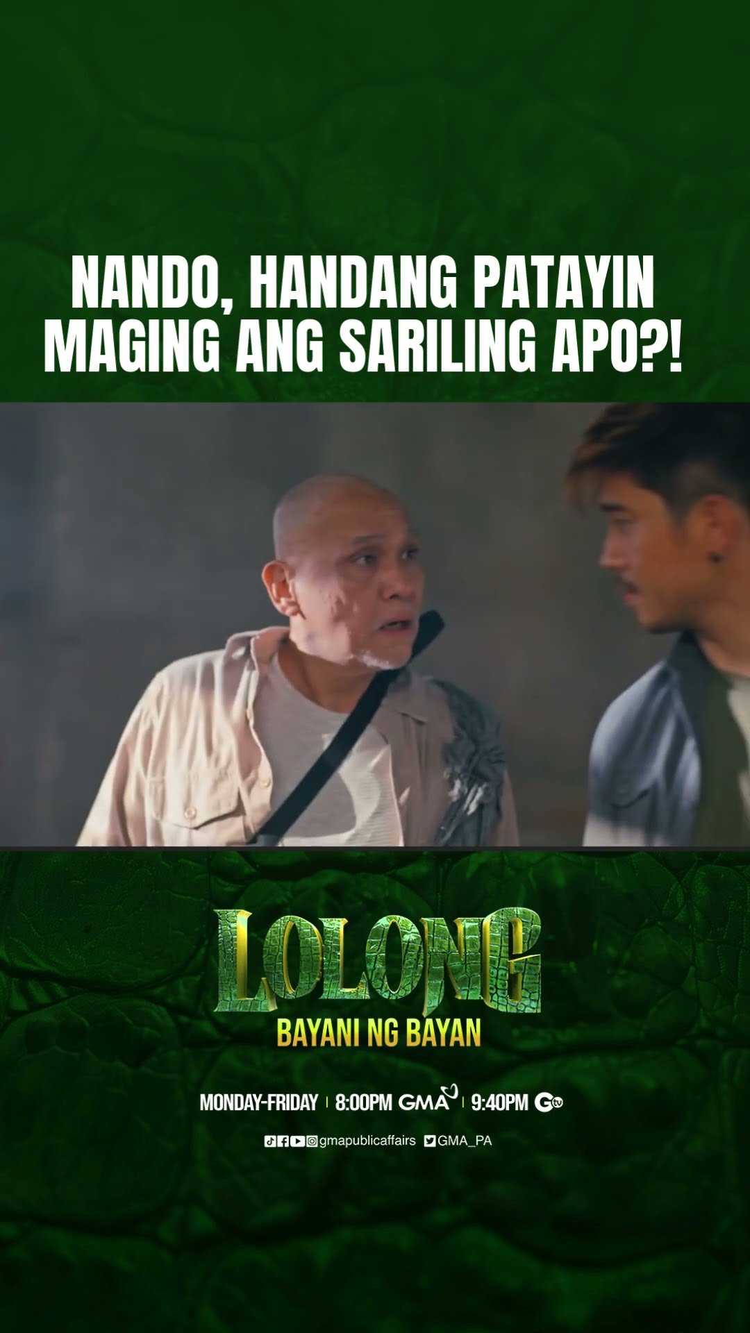 Nando, handang patayin maging sariling apo?! | Lolong 2