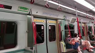 (歡樂黃金週之夜消磨102 Part 3) 港鐵東鐵綫: MLR (E5/E59)九龍塘至大圍行車片段