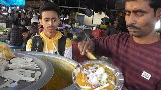 Habra Rail Station Hawker - Ghugni @ 7 rs plate - Indian Street Food