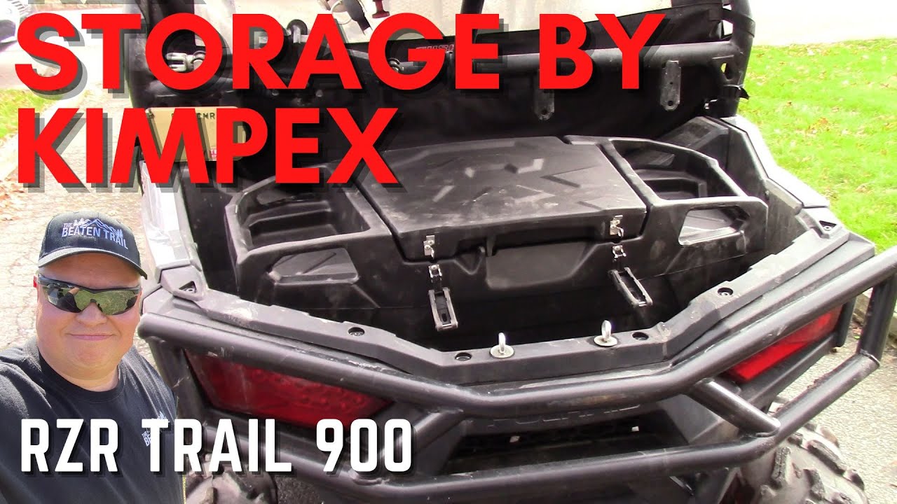Polaris RZR Rear Storage Box (XP 900 only)