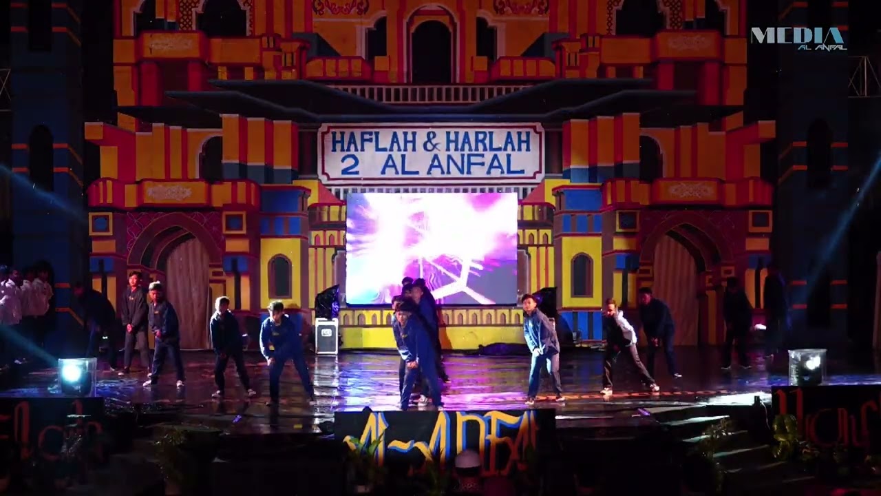 Keren..!!! Batle Dance Kreasi Anak Kelas 9 SMP Al Anfal Sarang|| Haflah & Harlah 2