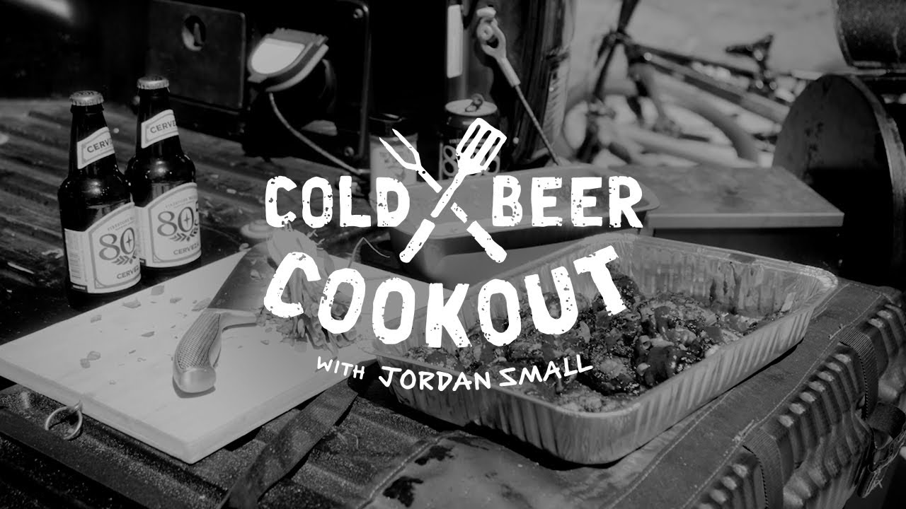 Cold Beer Cookout With Jordan Small | Smoked Chicken Wings And Beer Sauce