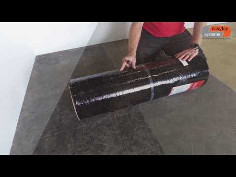 Black Uni Underlay Installation