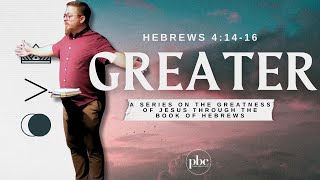 December 1st // Mark Shea // Greater: Hebrews 4:14-16