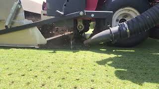 Slow Motion CoreMax 48 , Toro 648 ProCore Aerator