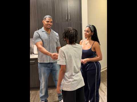 When Anthony meets D’Nisha’s son!